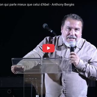 Le sang de l’aspersion qui parle mieux que celui d’Abel – Anthony Bergès